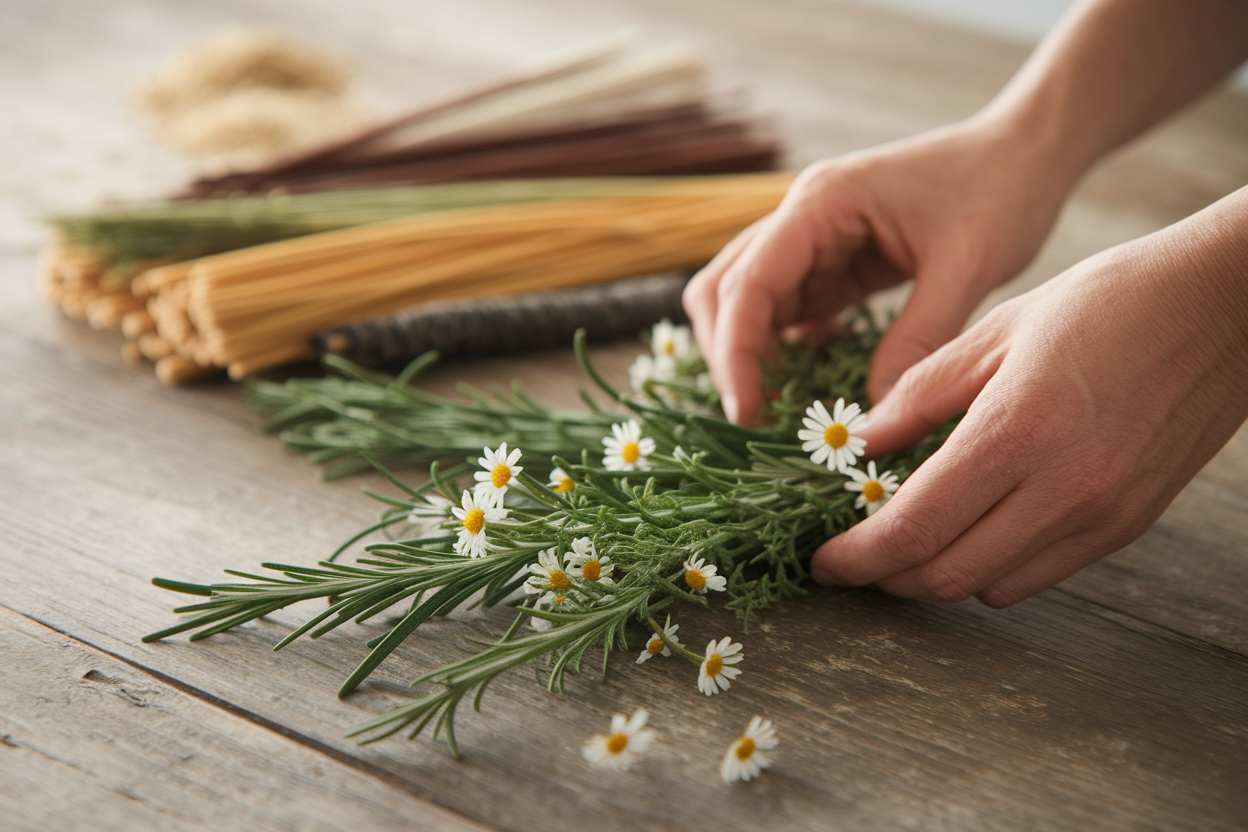 Confectionner son bâton de fumigation maison : mode d