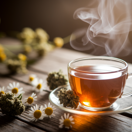 Tisanes de CBD pour la digestion : Soulagement naturel des ballonnements, reflux et nausées