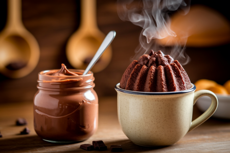 Cacao CBD : 2 recettes gourmandes — Mug Cake fondant et Pâte à Tartiner maison
