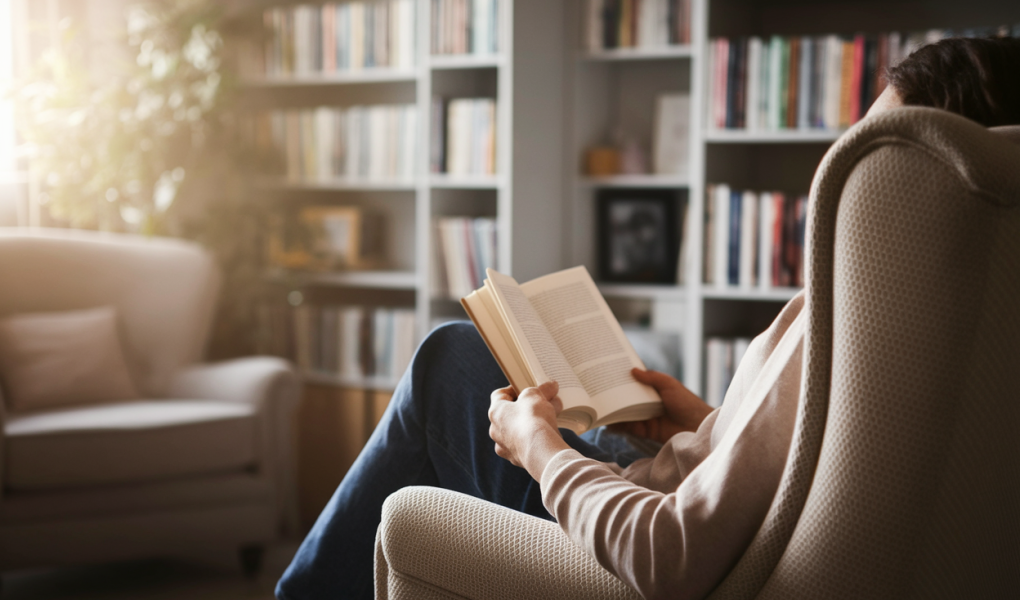 Bibliothérapie : la lecture de fictions pour lutter contre le stress — Céline Mas