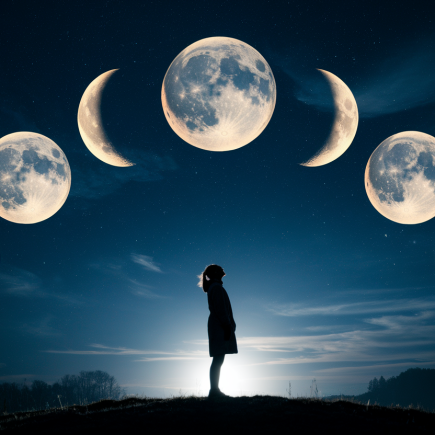 nuit-phases-lune-silhouette-personne-colline