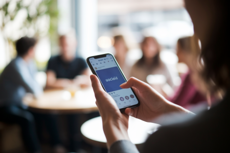 personne-smartphone-ecran-reseau-social-cafe-flou