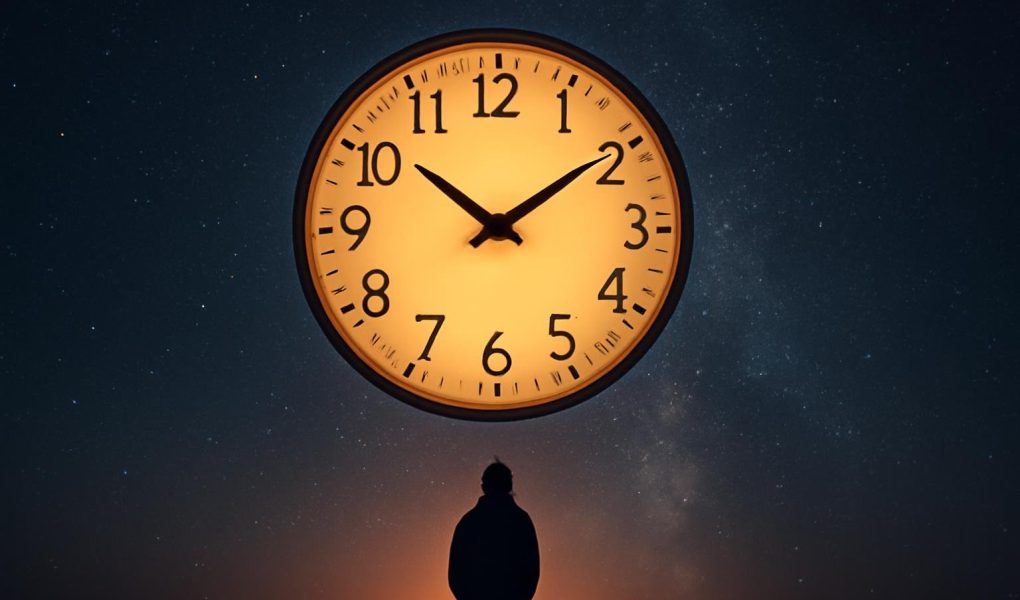 cadran-horloge-ciel-etoile-silhouette