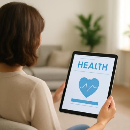 personne-dos-tablette-salon-moderne