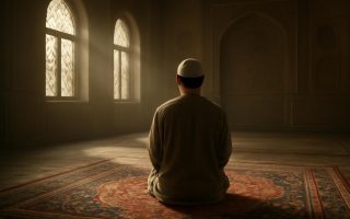 mosquee-lumiere-tapis-priere-personne-meditation