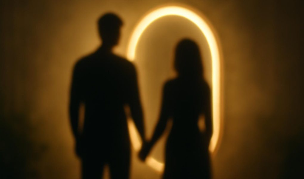 silhouettes-miroir-lumiere-douce