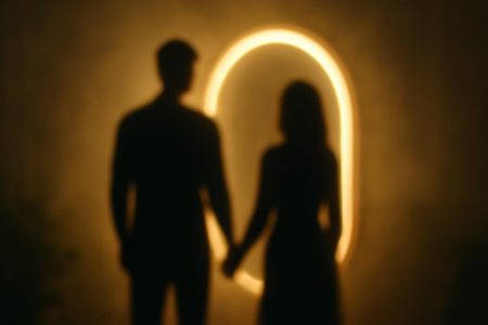 silhouettes-miroir-lumiere-douce