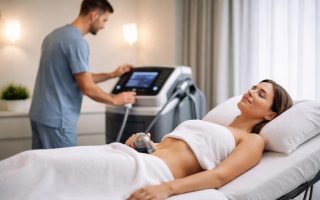 salle-traitement-radiofrequence-therapeute-patient