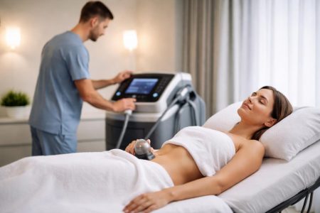 salle-traitement-radiofrequence-therapeute-patient